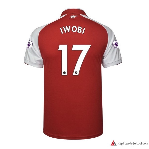 Camiseta Arsenal Primera equipación Iwobi 2017-2018